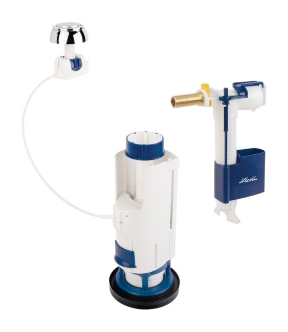 Mécanisme WC double volume économiseur d'eau gamme 3V - NICOLL