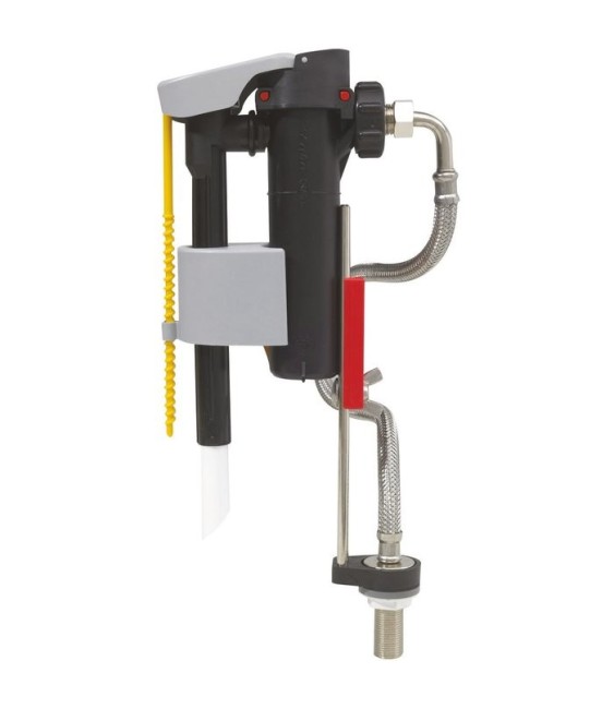 Robinet flotteur silencieux - Arrivée par-dessous - Maxilence - Raccordement laiton mâle 3/8" - CLARA