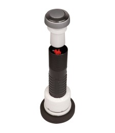 Mécanisme chasse d'eau - À bouton poussoir - NF - 6100 - Simple débit - CLARA