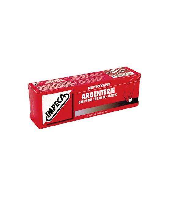 Nettoyant argenterie - Tube 100 ml - IMPECA