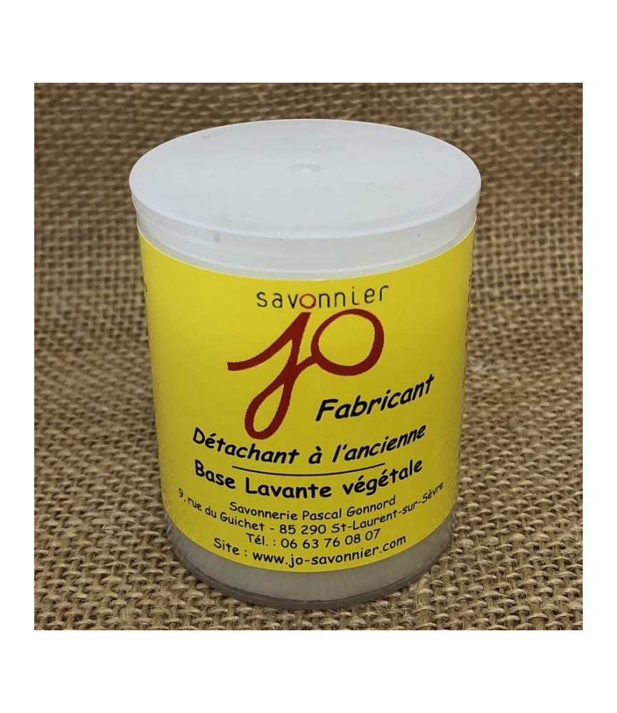 Savon détachant à base végétale - Pour textile - JO SAVONNIER Savon détachant à base végétale - Pour textile - JO SAVONNIER