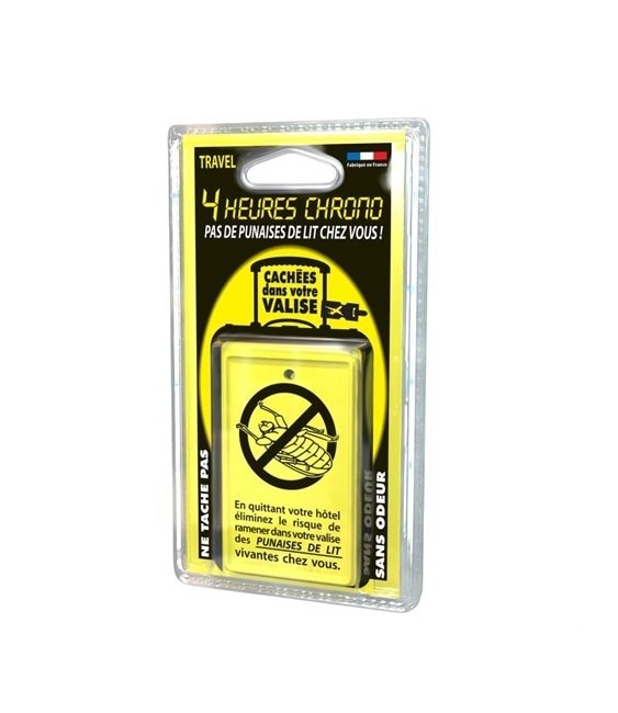 PLAQUETTE Anti PUNAISES DE LIT Special Valise Efficace 100%…