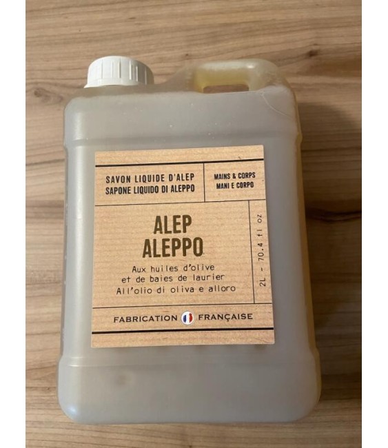 Savon liquide d'Alep - 2 L - ALEPPO