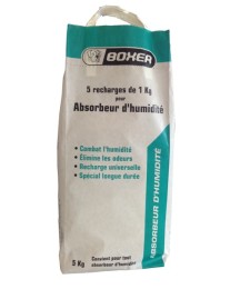 Recharges en sacs pour absorbeur d'humidité Classic - 6 sacs - RUBSON