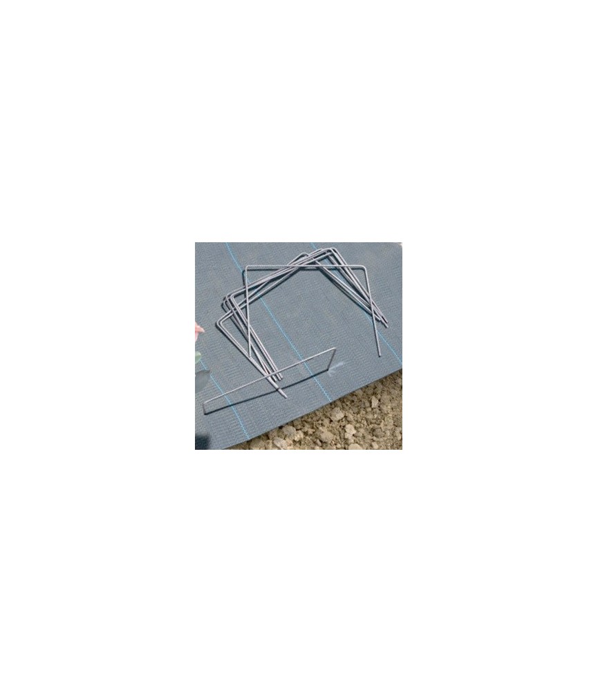 Agrafes de Fixation Nort fixsol XL 20x25x20cm métal x20 - NORTENE Agrafes de Fixation Nort fixsol XL 20x25x20cm métal x20 - NORTENE