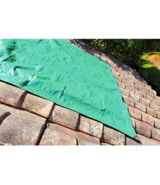 Bâche de protection professionnelle - 3 x 5 m - CAP VERT