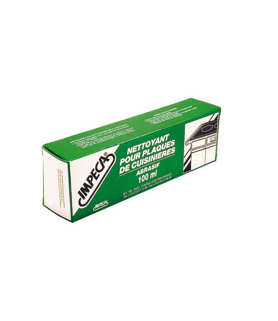 Nettoyant pour plaques de cuisinière - Abrasif pâte - 100 ml - IMPECA