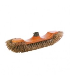Brosse de balai demi tête - SOIE MARRON - BROSSERIE MARCHAND