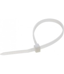 Collier de fixation intérieur - 100 x 2,5 x 18 mm - Lot de 20 - DHOME