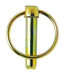 Goupille Clip - Zingué jaune - 8 x 42 mm - Lot de 50