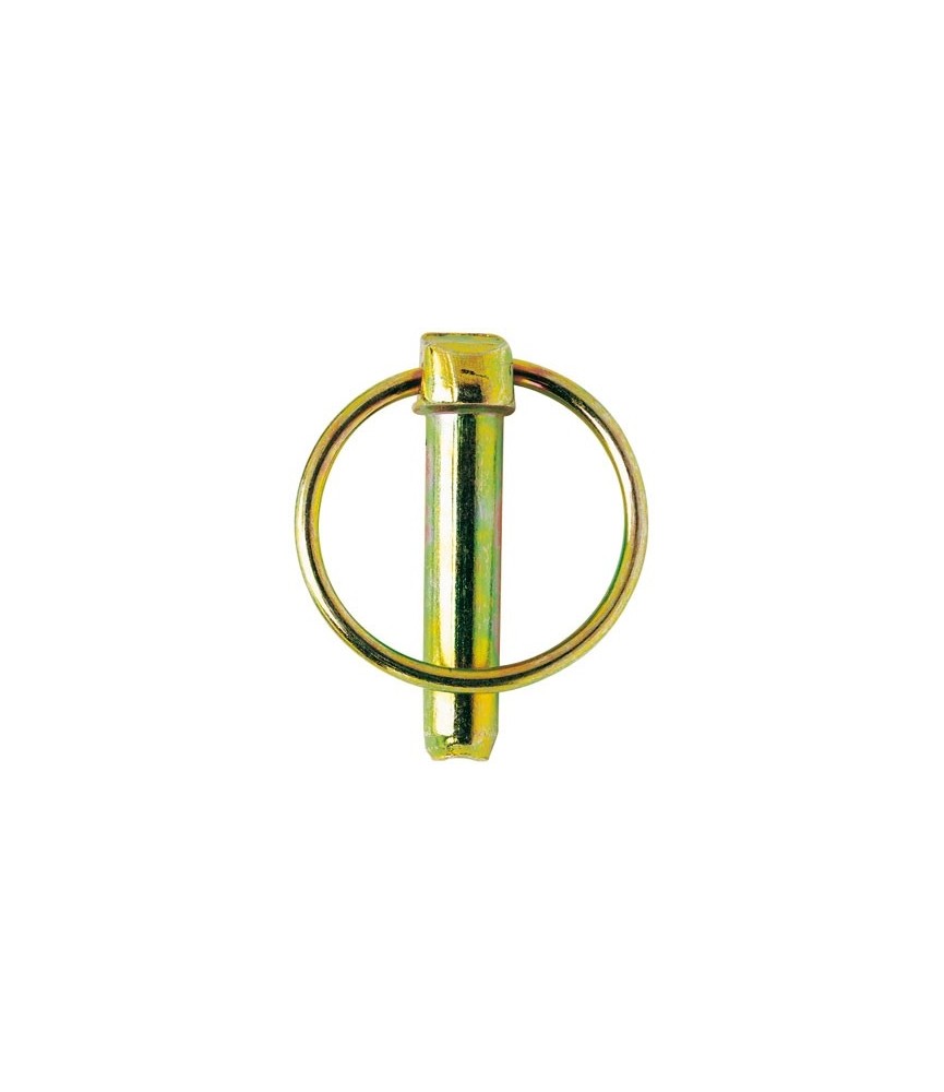 Goupille Clip - Zingué jaune - 8 x 42 mm - Lot de 50