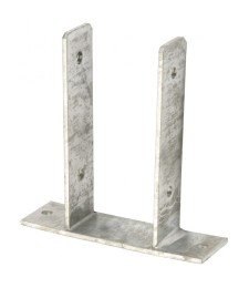 Ancre de poteau en U à cheviller - 200 x 71 mm - GAH ALBERTS