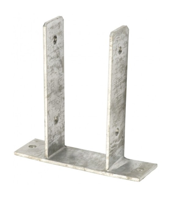 Ancre de poteau en U à cheviller - 200 x 71 mm - GAH ALBERTS