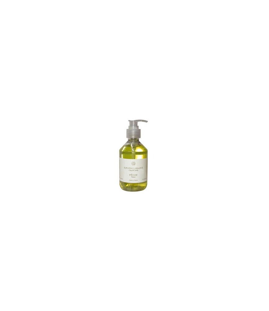 Savon liquide - Pêche - 250 ml - SAVONNERIE DE BORMES