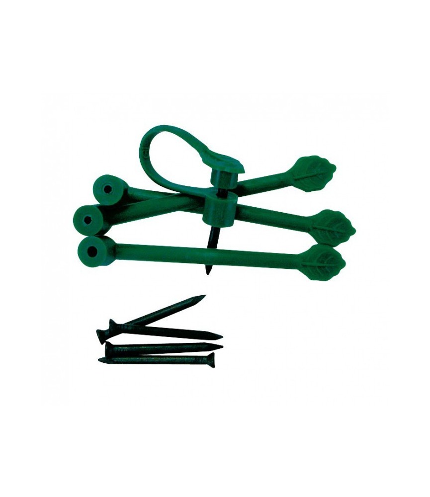 Fixe tiges pour plantes grimpantes - 15 pièces - CAP VERT Fixe tiges pour plantes grimpantes - 15 pièces - CAP VERT