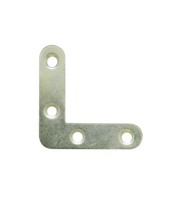 Équerre de cadre - 50 x 50 mm - Acier - Lot de 4