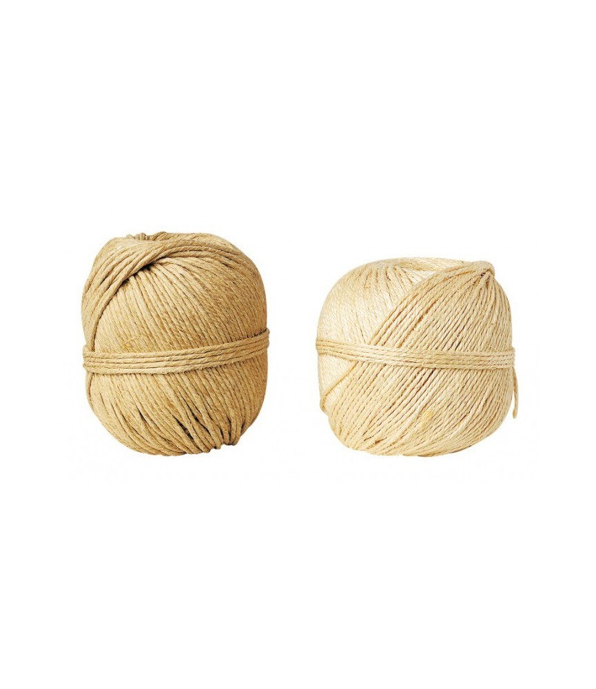 Pelote de ficelle Sisal 2,8 mm - 50 mètres Pelote de ficelle Sisal 2,8 mm - 50 mètres