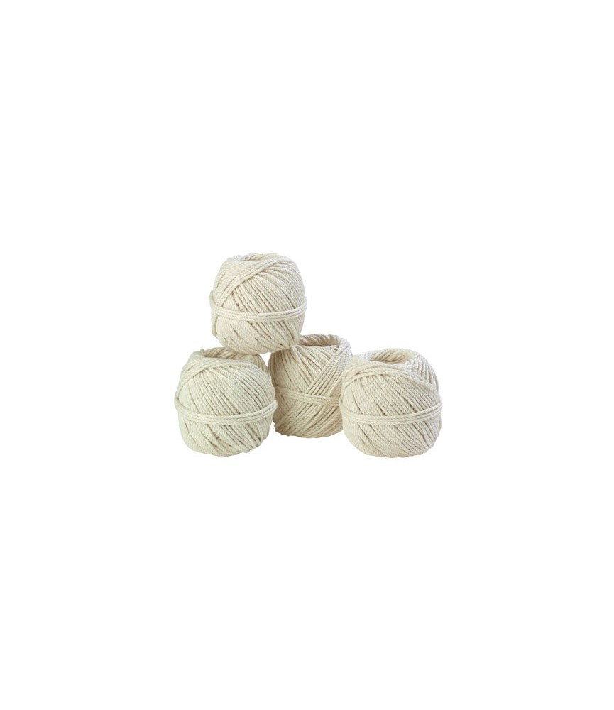 Pelote de cordeau de maçon 3 mm - 18 Mètres Pelote de cordeau de maçon 3 mm - 18 Mètres