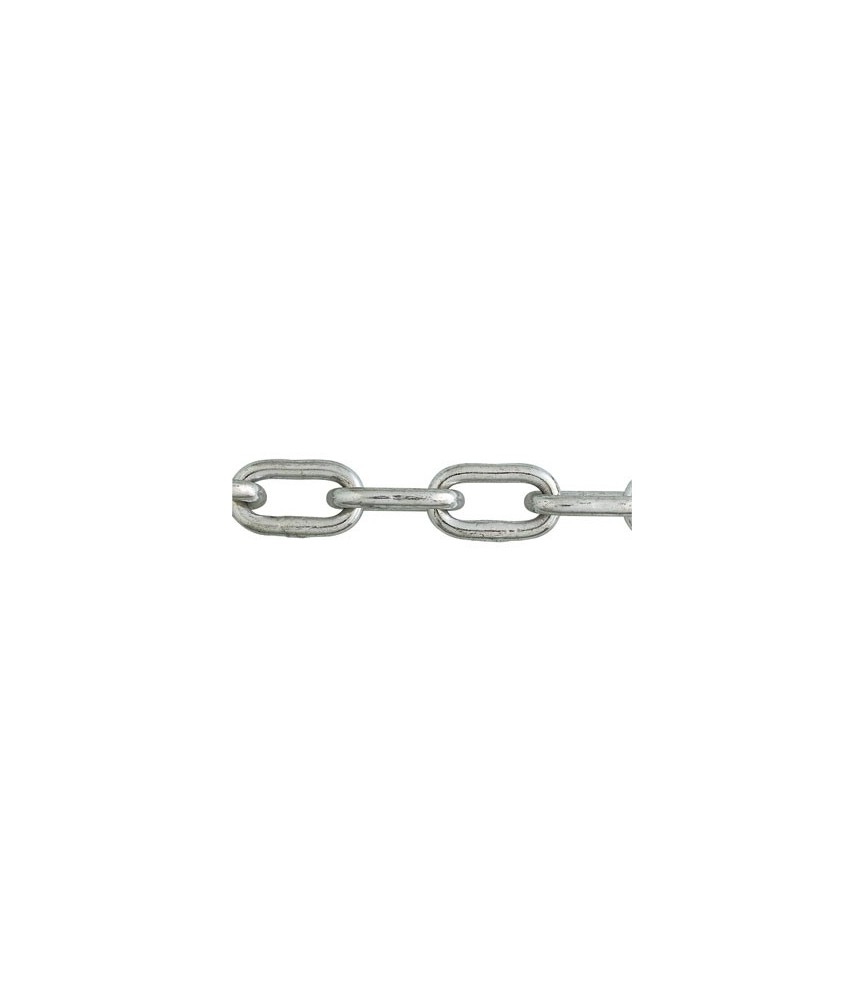 Bobine chaîne soudée droite maille courte 25 m - 2 mm Bobine chaîne soudée droite maille courte 25 m - 2 mm