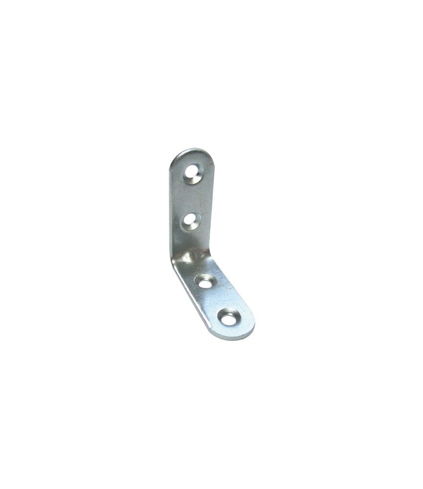 Équerre de chaise bout rond - 60 x 60 mm - Lot de 4 - PVM Équerre de chaise bout rond - 60 x 60 mm - Lot de 4 - PVM