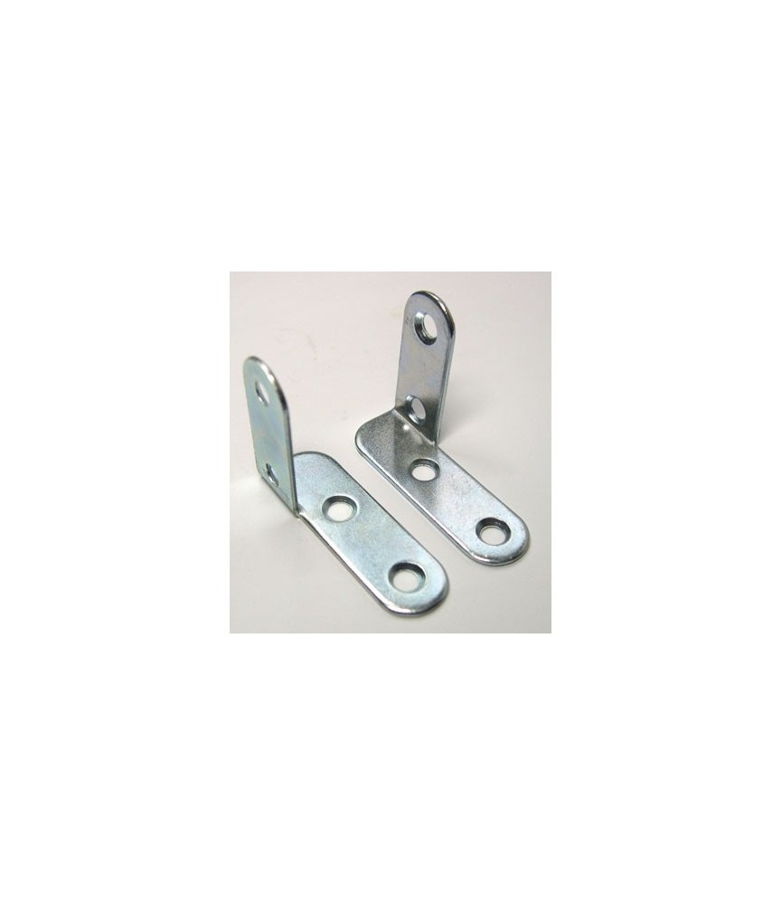 2 équerres droites coudées + 2 équerres gauches - 40 x 12 x 30 mm 2 équerres droites coudées + 2 équerres gauches - 40 x 12 x 30 mm