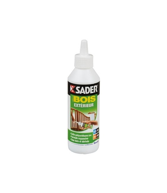 Colle - Bois extérieur - 250 gr - SADER