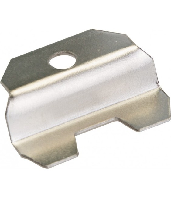 Patte fixation pour miroir - 28 x 21 mm - Lot de 4 - PVM