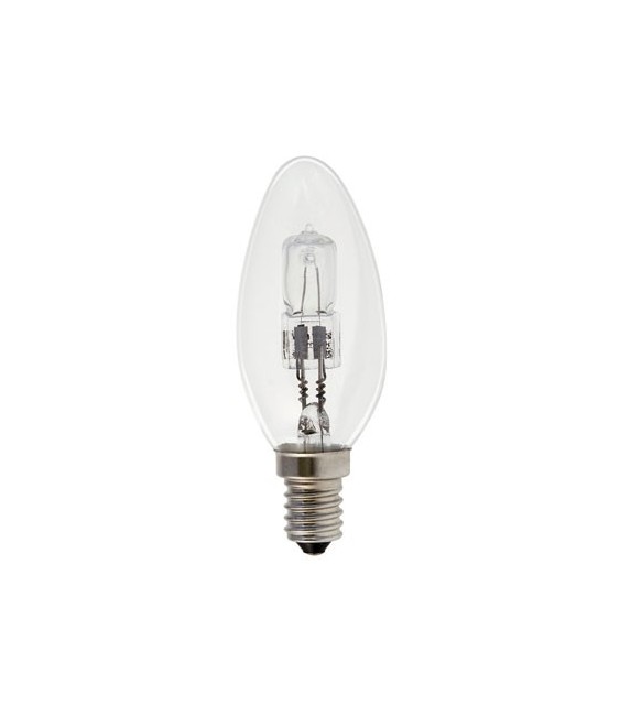 Lampe halogène flamme éco - E14 - 42 Watts - GE LIGHTING