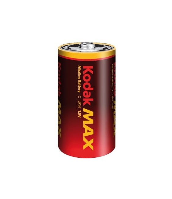 2 Piles LR14 - Gamme MAX Kodak