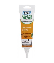 Colle PVC en gel pour canalisations - 125 ml - GEB