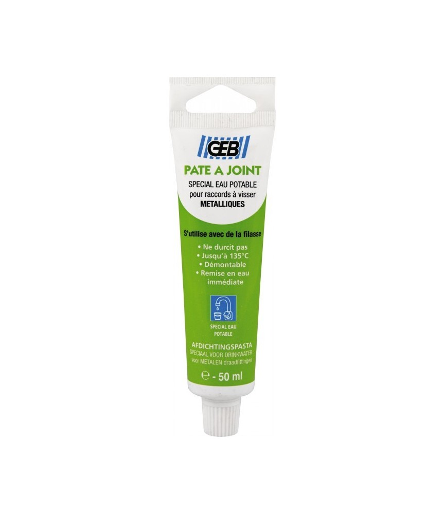 Pâte à joint Eaux potables - 50 ml - GEB