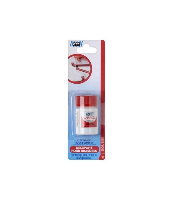 Décapant pour brasures - 30 Gr - GEB