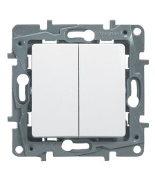 Double poussoir Niloé 6A - 250 V - LEGRAND