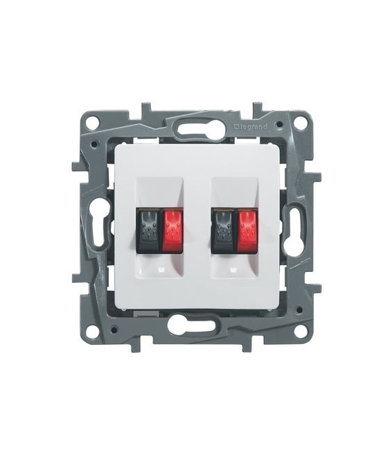 Prise double haut-parleur - Niloé - LEGRAND