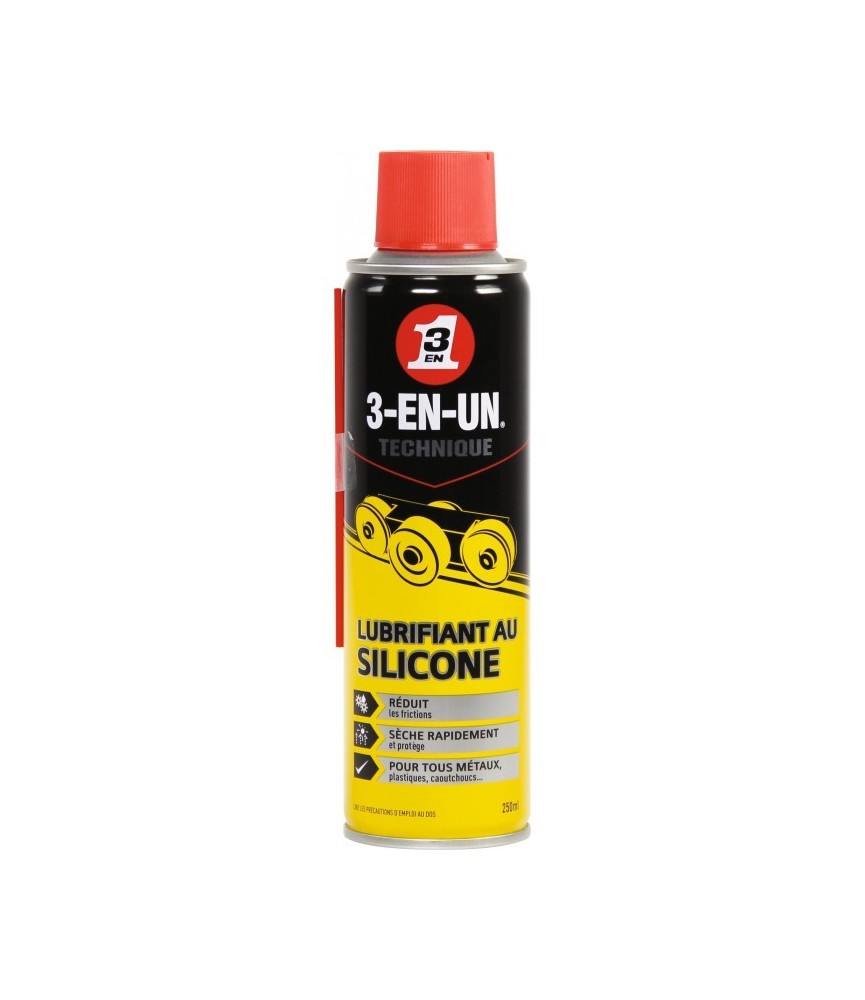 Lubrifiant au Silicone 3 en 1 - 250 ml Lubrifiant au Silicone 3 en 1 - 250 ml
