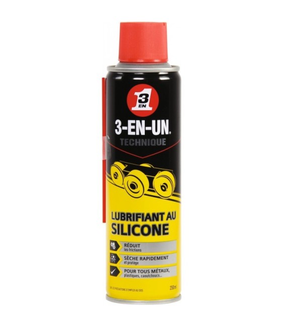 Lubrifiant au Silicone 3 en 1 - 250 ml