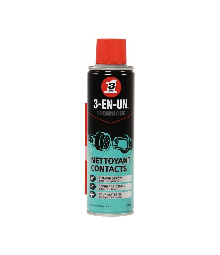 Nettoyant Contacts 3 en 1 - 250 ml - 3-EN-UN
