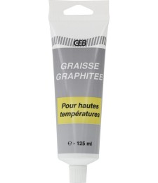 Graisse graphitée pour haute température - Tube de 125 ml - GEB
