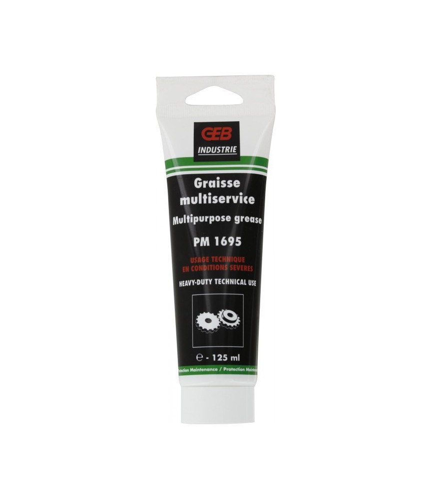 Graisse Multiservice à usage courant - Tube de 125 ml - GEB