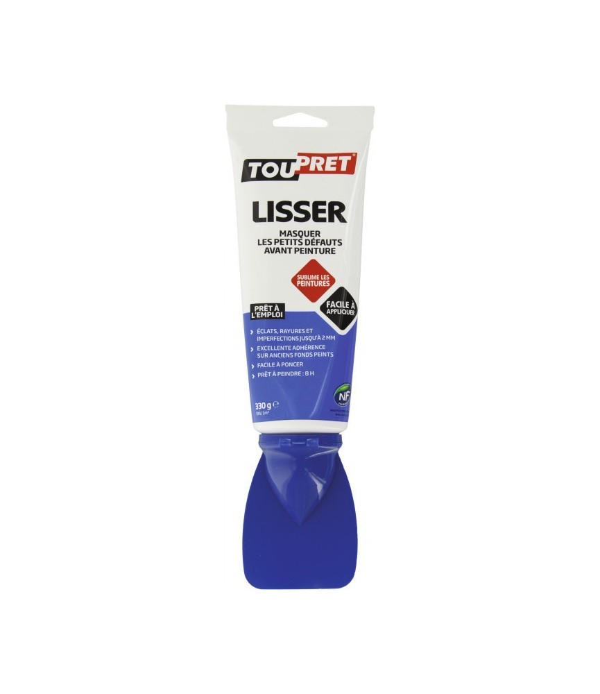 Enduit de lissage en pâte - Tube de 330 Gr - TOUPRET Enduit de lissage en pâte - Tube de 330 Gr - TOUPRET