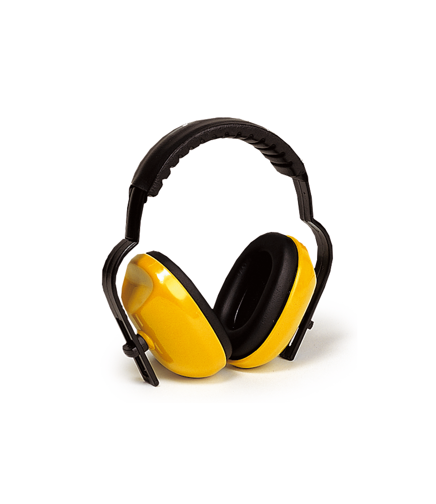 Casque Anti-bruit molettonné Jaune - 25 dB - EARLINE