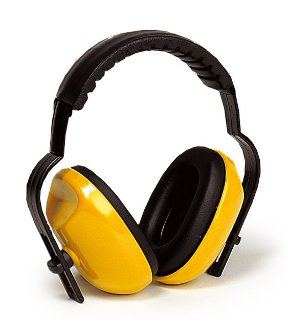 Casque Anti-bruit molettonné Jaune - 25 dB - EARLINE