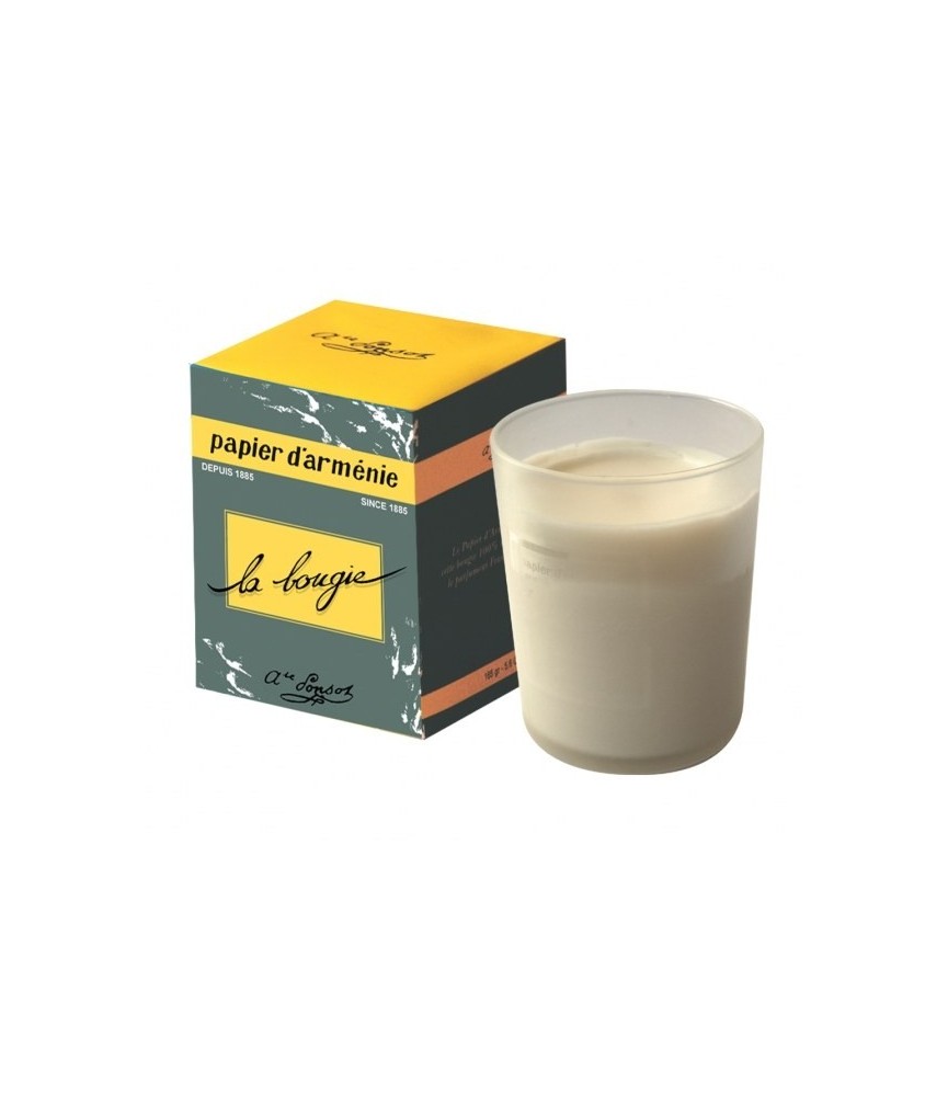 Bougie parfumée - Papier d'Arménie