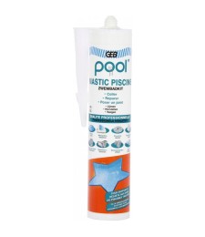 Mastic pour piscine de qualité professionnelle - 290 ml - POOL - GEB