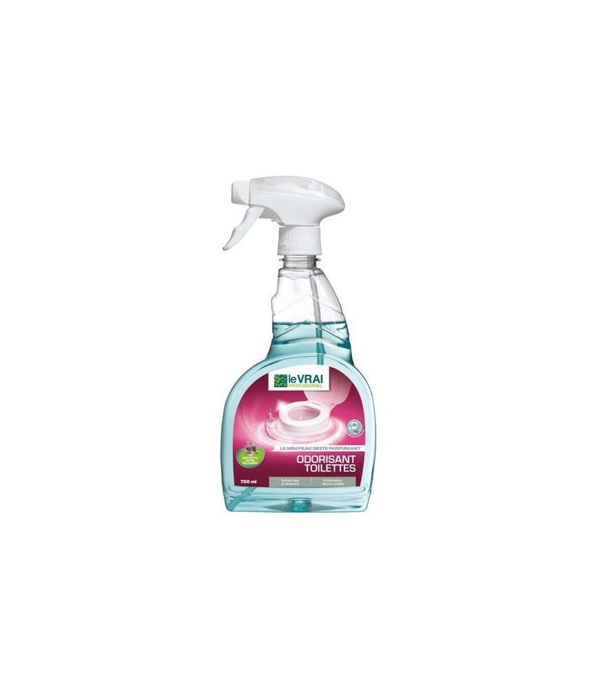 Odorisant toilettes - 750 ml - LE VRAI PROFESSIONNEL Odorisant toilettes - 750 ml - LE VRAI PROFESSIONNEL