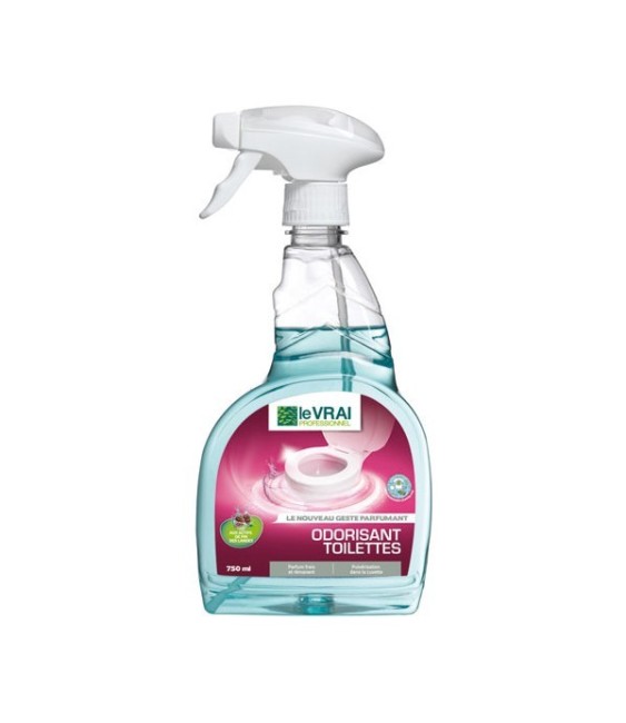 Odorisant toilettes - 750 ml - LE VRAI PROFESSIONNEL