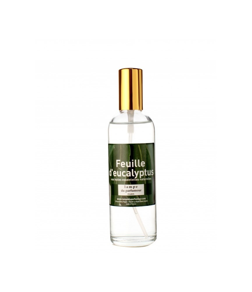 Parfum d' ambiance - Feuille d' Eucalyptus - 100 ml - LAMPE DU PARFUMEUR Parfum d' ambiance - Feuille d' Eucalyptus - 100 ml - LAMPE DU PARFUMEUR
