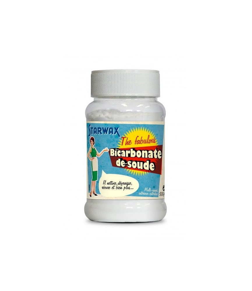 Bicarbonate de soude - THE FABULOUS - 500 Gr - STARWAX Bicarbonate de soude - THE FABULOUS - 500 Gr - STARWAX