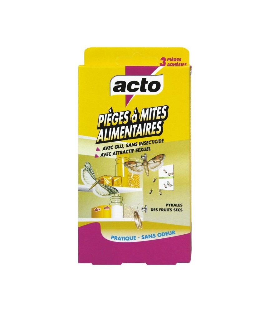 Pièges Anti-mites alimentaires - ACTO Pièges Anti-mites alimentaires - ACTO
