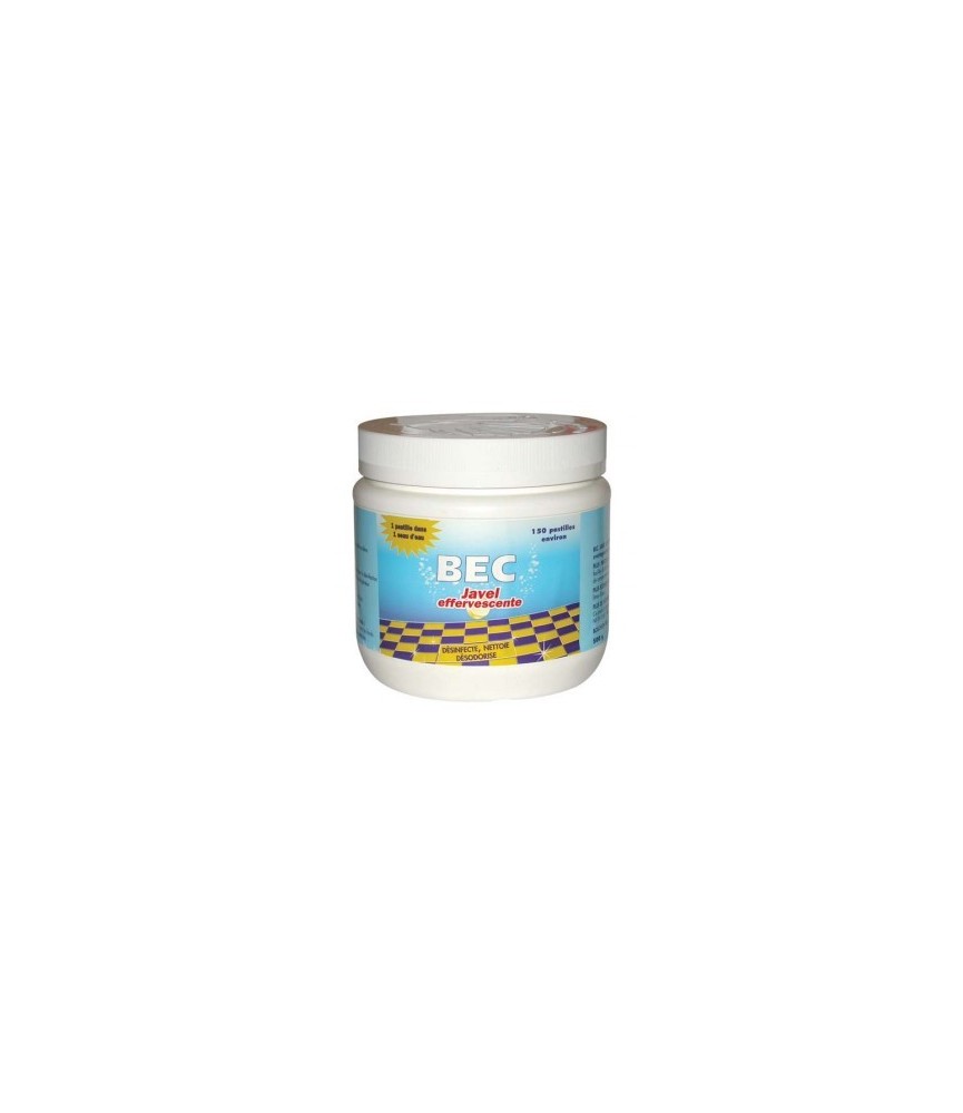 Javel effervescente - 150 pastilles - BEC Javel effervescente - 150 pastilles - BEC
